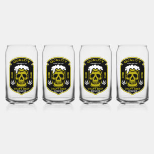 Craft Beer Oktoberfest Can Glass