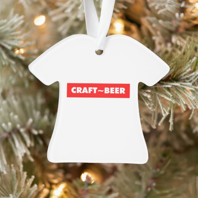 CRAFT BEER ORNAMENT (Tree)