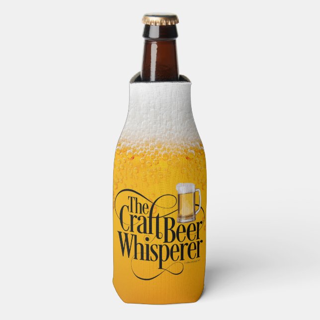 Craft Beer Whisperer Bottle Cooler (Bottle Front)