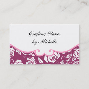 Craft Classes Business Cards