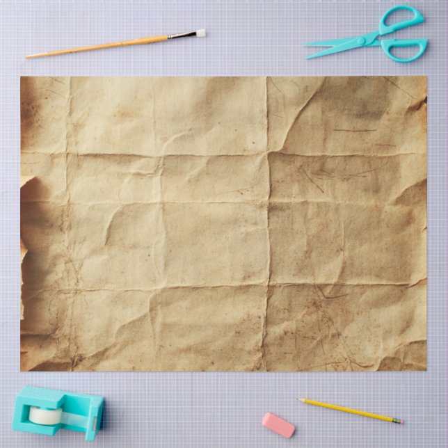 Craft Distressed Crumpled Paper  (Craft)