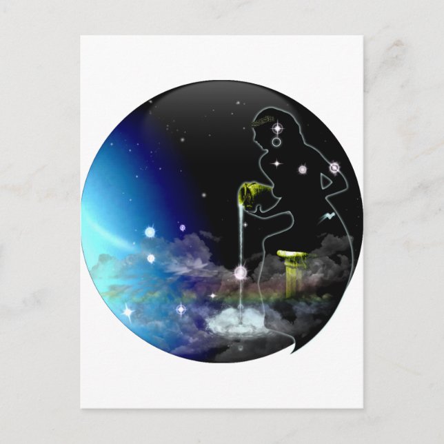 Craft Dungeon Zodiac - Aquarius Postcard (Front)