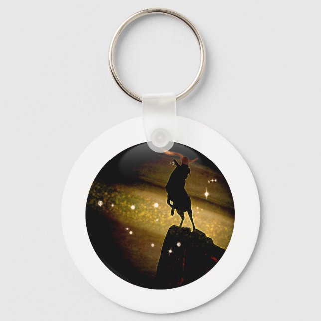 Craft Dungeon Zodiac - Capricorn Key Ring (Front)