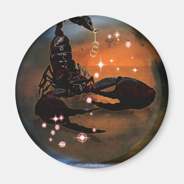 Craft Dungeon Zodiac - Scorpio Magnet (Front)