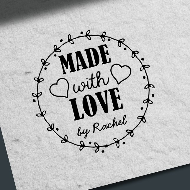 Craft Made With Love Handmade Goods Rubber Stamp (Creator Uploaded)