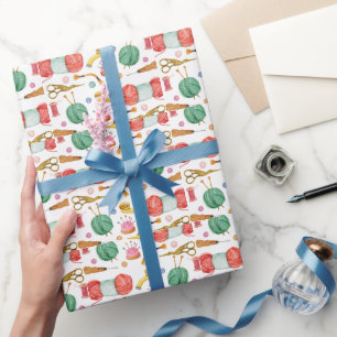 Craft Party Wrapping Paper