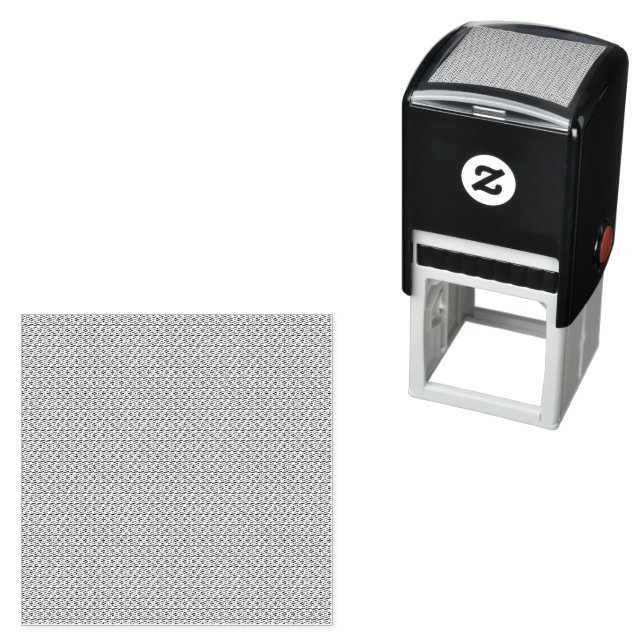 Craft Stamps Custom Logo Name Address Rubber Stamp (In Situ)