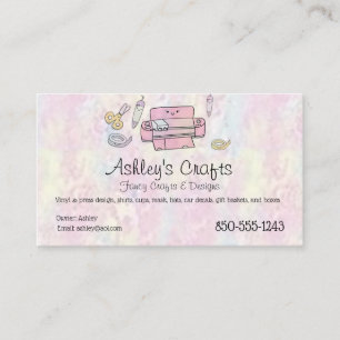Craft Vinyl Business Card - Silhouette Cricut