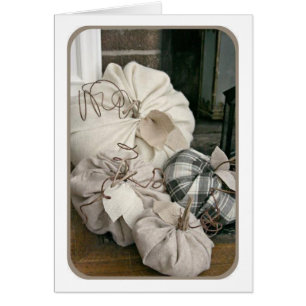 CRAFTED CLOTH PUMPKINS FOR FALL HOLIDAYS WISHES