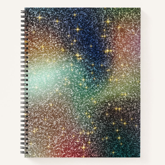 Crafted Creations: Custom 8.5" x 11" Branded  Notebook (Front)
