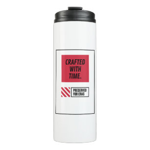 Crafted With Time Thermal Tumbler