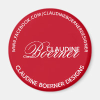 Crafter Artist Business Magnets