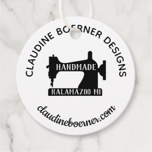 Crafter Business Artist Sewing Favour Hang Price Tags