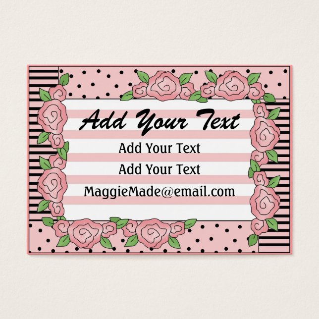 Crafter / Designer / Seamstress Card / Tag - SRF (Front)