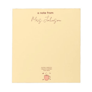 Crafting Compelling Narratives, Inspiring Minds Notepad