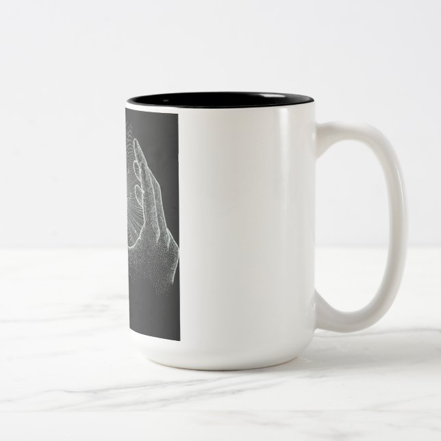 Crafting Tomorrow's Reality Two-Tone Coffee Mug (Right)