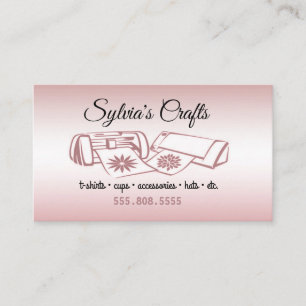 Crafting Vinyl Business Card
