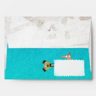 Crafts Modern Festive Striped envelope set
