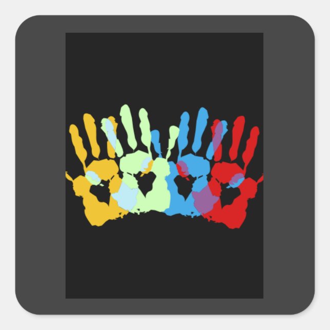  Crafts & Party Supplies > Craft Supplies >  Square Sticker (Front)