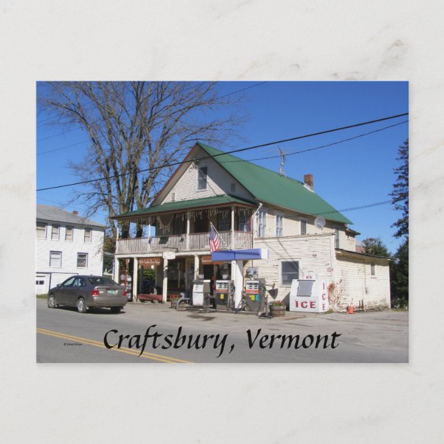 Craftsbury, Vermont Postcard (Front)