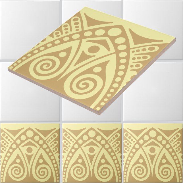 Craftsman Art Deco Style Customisable Colours Tile (Creator Uploaded)