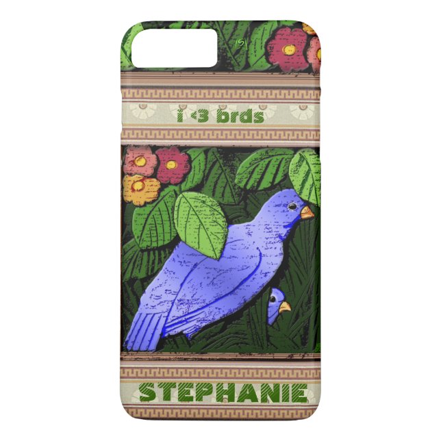 Craftsman Birds - Personalised Case-Mate iPhone Case (Back)