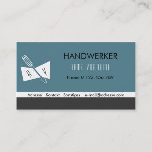 craftsman business card