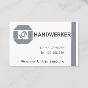 craftsman business card