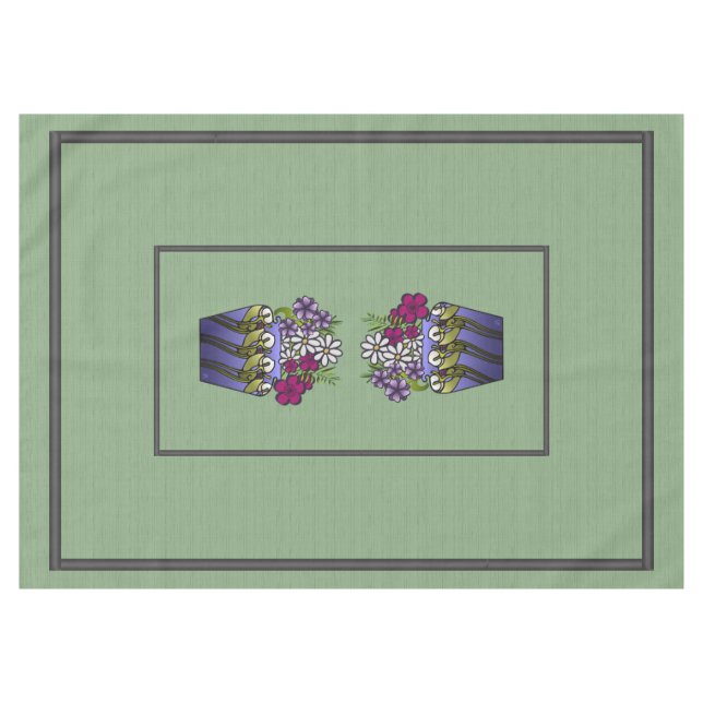 Craftsman Lily Vase 60" x 84" Tablecloth (Front (Horizontal))