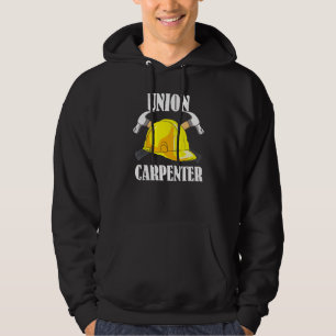 Craftsman Woodworking American Union Carpenter Dad Hoodie