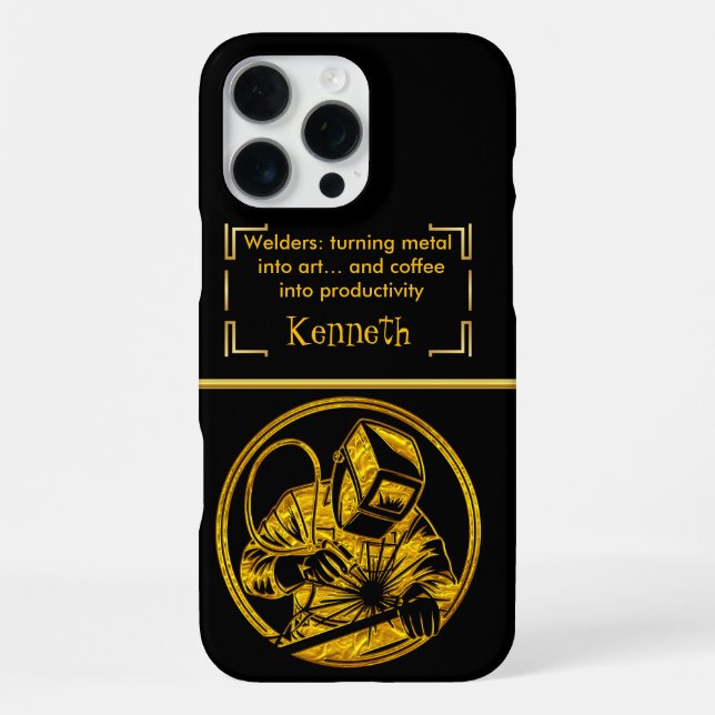 Craftsman's Radiant Touch iPhone Case (Back)
