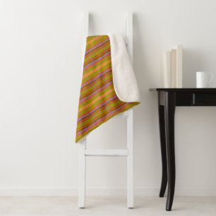 Crafty Candy Plaid CCCETOT Sherpa Blanket