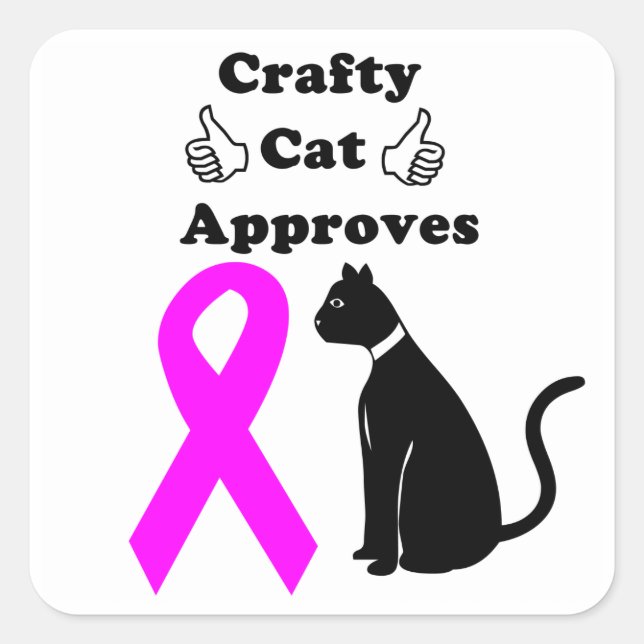 Crafty Cat BCA Sticker (Front)
