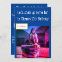 Crafty Chalk Paint Party Invitation