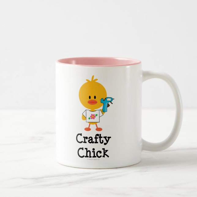 Crafty Chick Mug (Right)