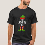 Crafty Elf Xmas Matching Family Elf Squad Christma T-Shirt<br><div class="desc">Crafty Elf Xmas Matching Family Elf Squad Christmas Tank Top</div>