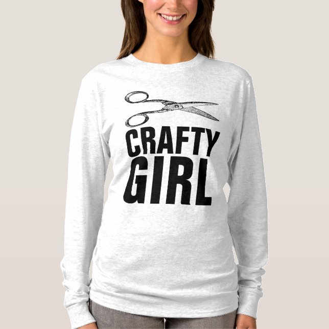 CRAFTY GIRL T-Shirts (Front)
