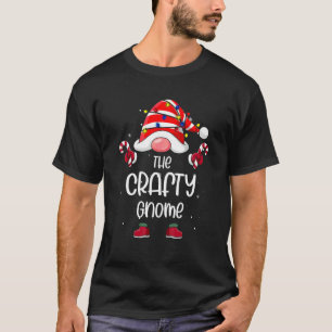 Crafty Gnome Family Christmas Pajama Crafty Gnome T-Shirt