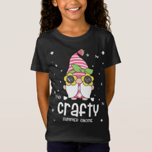 Crafty Gnome Funny Summer Matching For Family T-Shirt
