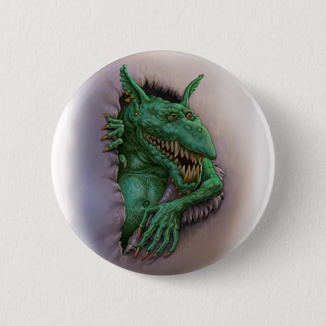 Crafty Goblin 6 Cm Round Badge (Front)