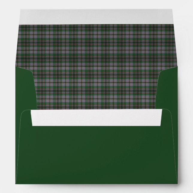 Craig Ancient Original Scottish Tartan Envelope (Back (Bottom))