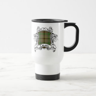 Craig Tartan Shield Travel Mug