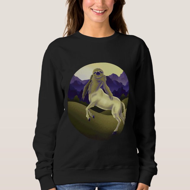 Craig The Sloth Taur Olive Theme Sweatshirt (Front)