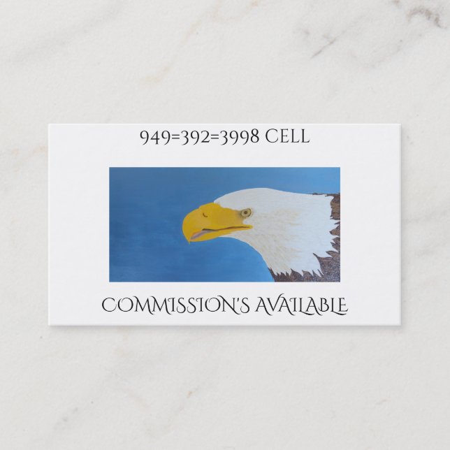 Craigs personal business card (Front)