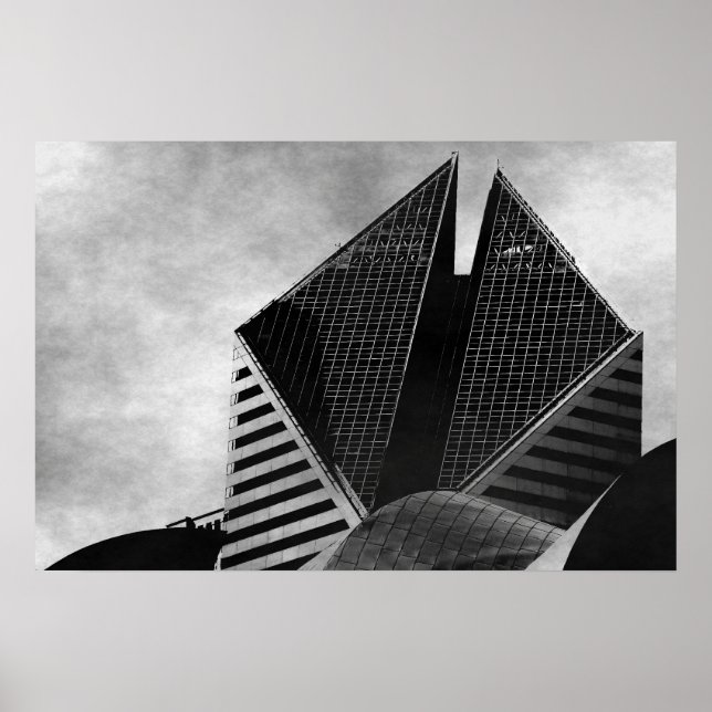 Crain Communications Building Poster (Front)