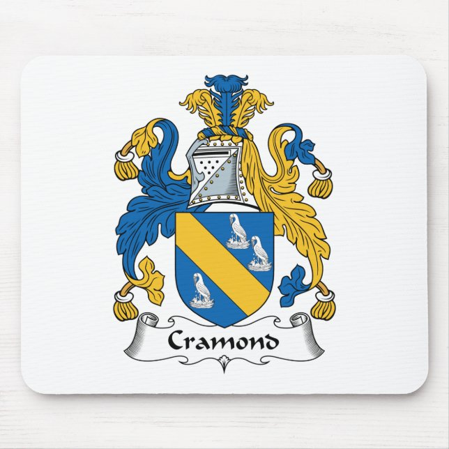Cramond Family Crest Mouse Pad (Front)