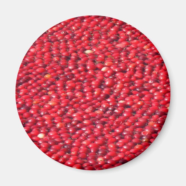 Cranberries Festive Red Magnet (Front)