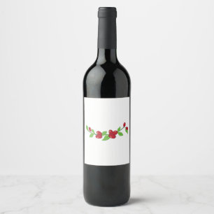 Cranberries Wine Label
