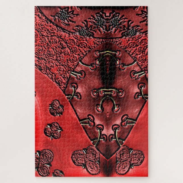 Cranberry Bazaar  Jigsaw Puzzle (Vertical)