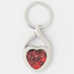 Cranberry Bazaar Key Ring